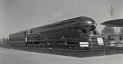 Lokomotiva S1 na Světové výstavě v New Yorku v roce 1939