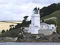 Lighthouse at Saint Anthony's point, North side of the Fal river, opposite Pendennis