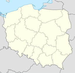 Tarnóws läge i Polen.