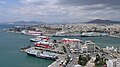 Pemandangan sebahagian pelabuhan Piraeus.