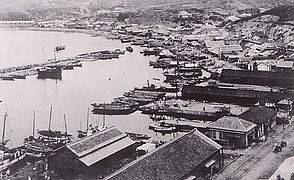 Port of Chongjin during the Japanese colonial era