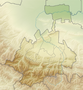Voir sur la carte topographique d'Ossétie-du-Nord-Alanie