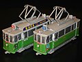 Bastelbogen des Berner Trams Ce 2/2 Nr. 1- 24 vom Modellbautreff im Massstab 1:45, Spur 0m