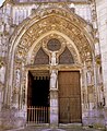 Portail de l'église sculpté en 1521 par François Faulconnier « maistre ymagier » à Auxerre.