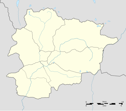 Mappa di localizzazione: Andorra