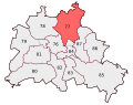Deutsch: Wahlkreis 77 der Wahl zum 17. deutschen Bundestag 2009: Berlin - Pankow