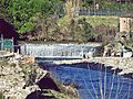 Bisenzio river waterfall