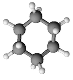 Model molekuly cyklohexanu