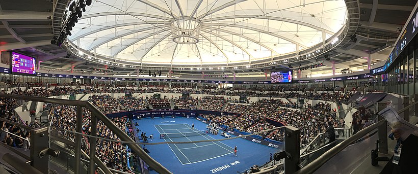 Finále dvouhry WTA Elite Trophy 2018: Ashleigh Bartyová vs. Wang Čchiang, 6–3, 6–4