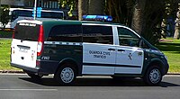 Mercedes-Benz Vito in uso alla Guardia Civil