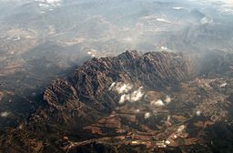 Montserrat sett i fågelperspektiv