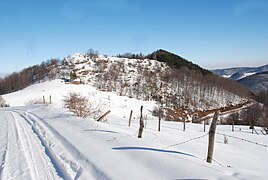Mountain Jablanik in winter