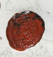 Povel Paus (1625–1682) used a reversed crane in its vigilance in his seal. His seal as used on the 1664–1666 census. The same seal was used on the 1661 Sovereignty Act.