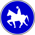 Horse riding track