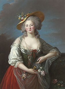 Portrét Alžběty Filipíny od Élisabeth Vigée-Lebrun