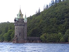 Water Tower de Lake Vyrnwy (Gales)