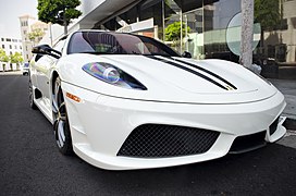 White Ferrari 430 Scuderia (8953622453).jpg