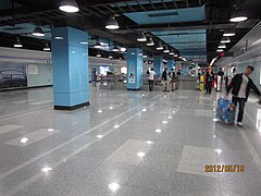 Estación de Calle Hangzhong de la línea 10.