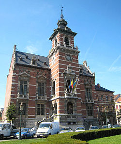 Die stadhuis van Anderlecht