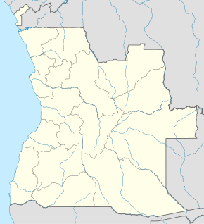 Луанда на карте