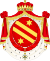 Arms of Lucien Bonaparte, Prince of Canino and Musignano