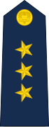 Insignia de Capitán de la Fuerza Aérea.