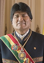 Evo Morales Ayma (2006-2019) 26 de octubre de 1959 (64 años)