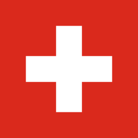 Fahne der Schweiz Drapeau de la Suisse Bandiera della Svizzera Bandiera da la Svizra