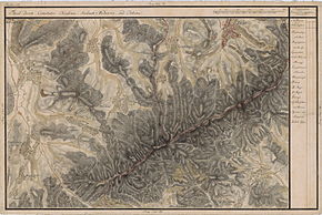 Treznea pe Harta Iosefină a Transilvaniei, 1769-1773