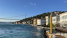 View of Kandilli from the pier