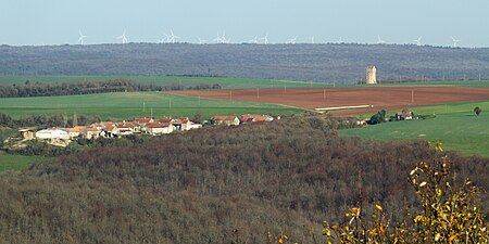 Luxerois depuis la butte Saint-Siméon.