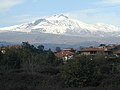 Mali Etna gjatë stinës së dimrit