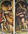 Santa Cecilia e David, dipinto del Parmigianino, 1523 circa, Parma, Santa Maria della Steccata.