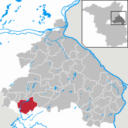 Rüdersdorf bei Berlin – Mappa