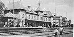 Stationshuset i Storvik 1880