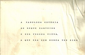 Title of Roque Santeiro script.jpg