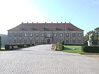 Schloss Sagan, 1842 bis 1945 im Besitz der Herzöge aus dem Hause Talleyrand-Périgord
