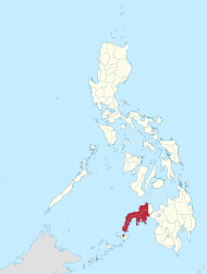 Paeninsula Zamboanga: situs
