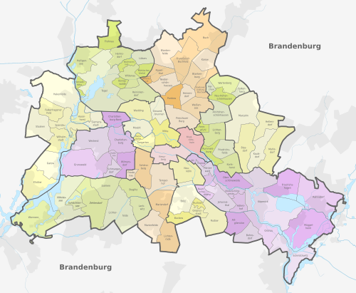 Les quartiers de Berlin