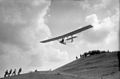 Zweefvliegen op de heuvelrug Trebbiner Berg, 1932