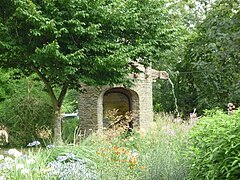 Dovecote at Westonbury Mill Gardens - geograph.org.uk - 6432406.jpg