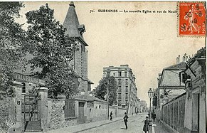 L'église du Cœur-Immaculé-de-Marie, vers 1910.