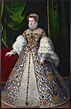 Isabel de Austria, reina de Francia, de Jooris van der Straaten. 1573.