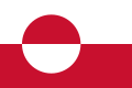 Vlag van Groenland (Denemarke)