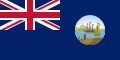 Bandera de Hong Kong (1876-1955).