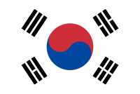 Sydkoreas flagga