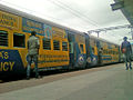 Guntur-Medchal passenger at Kachiguda railway station