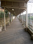 東口起往月台的通道（2006年8月2日）