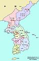 朝鲜八道地图