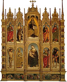 El llamado "políptico de Arcevia",[109]​ de Luca Signorelli (1507).